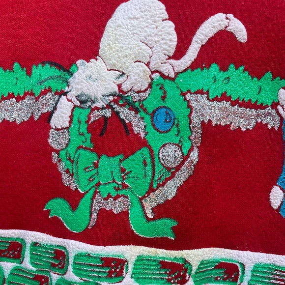 Vintage Ugly Christmas Sweater - Picture 13 of 16